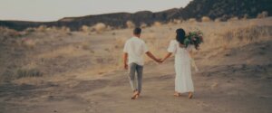 A romantic walk