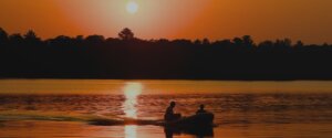 Sunset boat ride