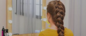 Simple studded braid
