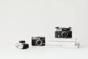 black cameras